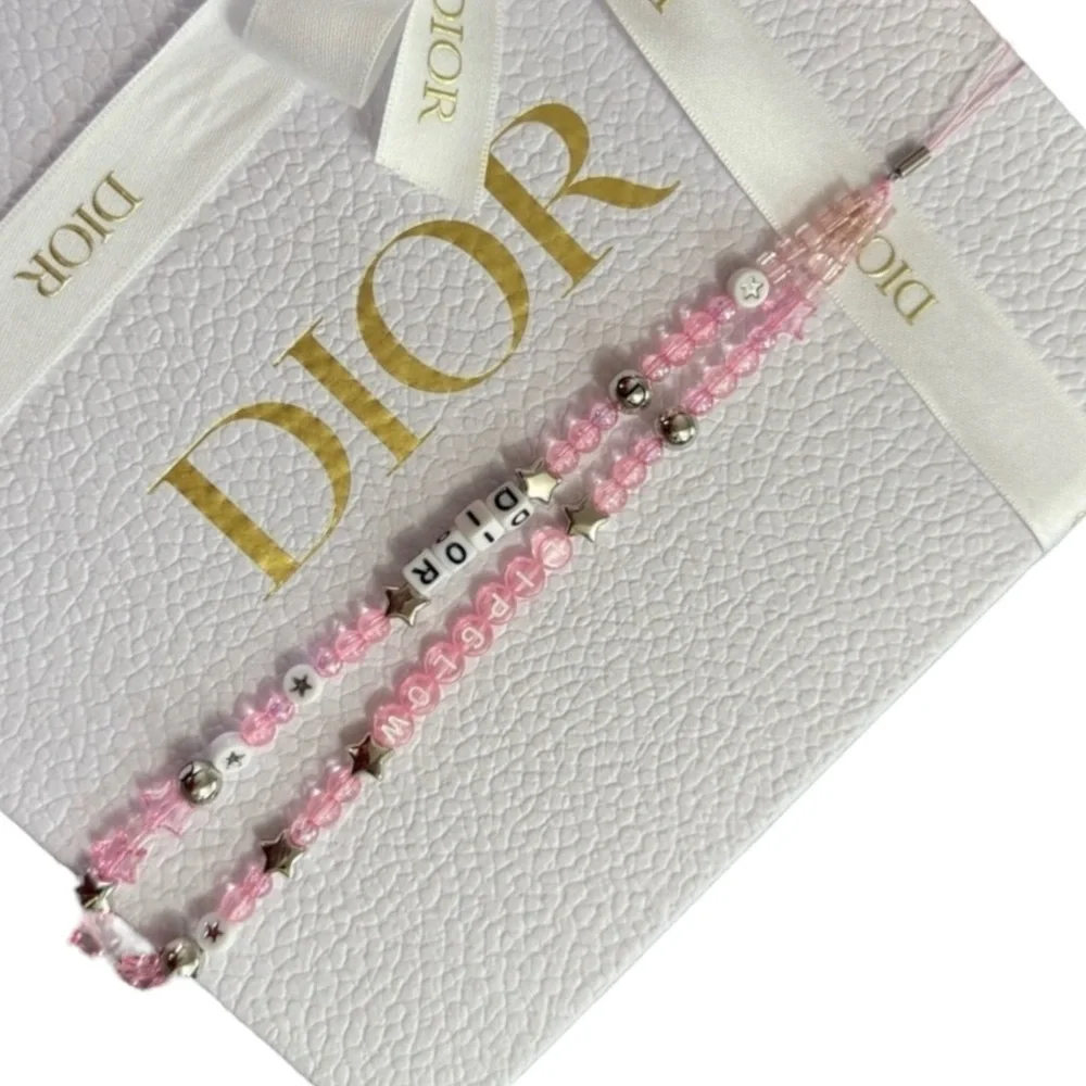 CHRISTIAN DIOR Bundle - DIOR Phone Charm AND Addict Lip Glow 015 Cherry